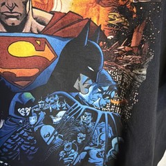 VINTAGE SUPERMAN DELTA PRO WEIGHT XL ETHAN VAN SCIVER ART T-SHIRT