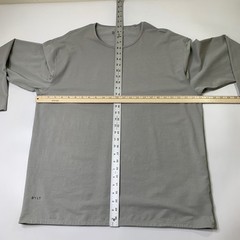 BYLT Shirt Mens XXL Grey Lux Classic Fit Long Sleeve 4 Way Stretch Straight Hem