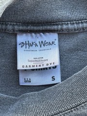 Shaka Wear Black Label ‘Earned Not Given’ Garment Dyed T-Shirt Size Small