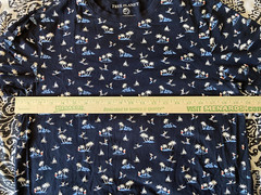 Free Planet Tee Shirt Men’s Medium Navy Stretch Surfer Island Boat Tropical