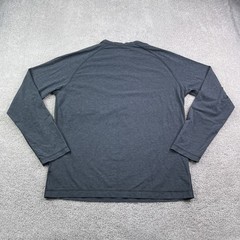 Public Rec Shirt Mens XL Grey Henley Pullover Stretch Pima Cotton Lyocell