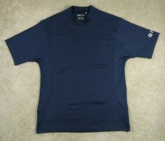 ADIDAS Men Shirt Medium Active Wear ClimaCool Short Sleeve Tee Adult Casual Blue
