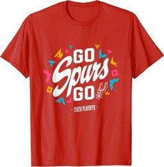 Go Spurs Go Basketball Season Game Day Basketball Fan T-Shirt