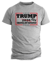 Donald Trump Cheated Not Defeated Political shirts Funny Trump 2024 Shirts