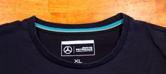 Mercedes Benz AMG Petronas Formula One Team Racing Driver T-Shirt Men’s XL Black