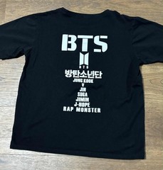BTS Tour KPOP Short sleeve T-Shirt Reprint
