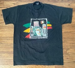 VTG 90s Birmingham Heritage Festival Shirt Mens Large Jazz Blues Alabama Black