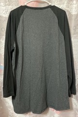 EVERLAST Gray and Black Long Sleeve Men’s Tee Sz XL