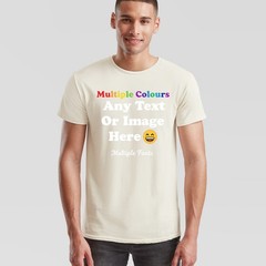 Personalised Unisex Tshirts Uk Customise With Any Text And Photo Longlasting
