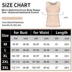 Men Slimming Body Shaper Tank Top Abdomen Gynomastica Compression Vest Shirt