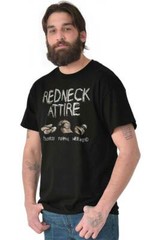 Funny Redneck Drink Beer Southern Attitude Mens Casual Crewneck T Shirts Tees