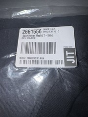 NIKE SPORTSWEAR AIRMAX 95 T-SHIRT HV0131-010 Men’s XXL Black Brand New
