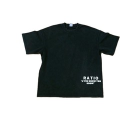 Ratio 1 Of 1 Screen Printed Front And Back Heavyweight Short Sleeve.proverbs