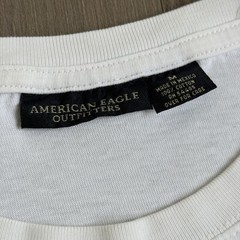 Vintage American Eagle Outfitters Shirt Mens Medium White Park 1977 Long Sleeve