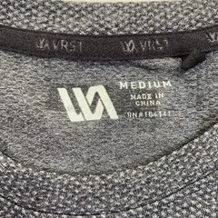 VRST Performance T Shirt Mens Medium Classic Fit Crew Neck Short Sleeve