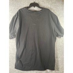 Hugo Boss Mens XXL Black Abstract Graphic Logo T-Shirt Short Sleeve Crewneck