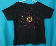 T-Shirt Blink-182 UFO Rabbit Raw Cutaway Neckline & Bottom Pop & Skate Punk