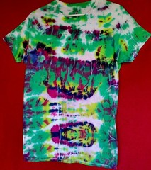 HANES SIZE MEDIUM 100% Cotton Tye Dyed Shirt Pre-washed WON’T FADE VERY SOFT
