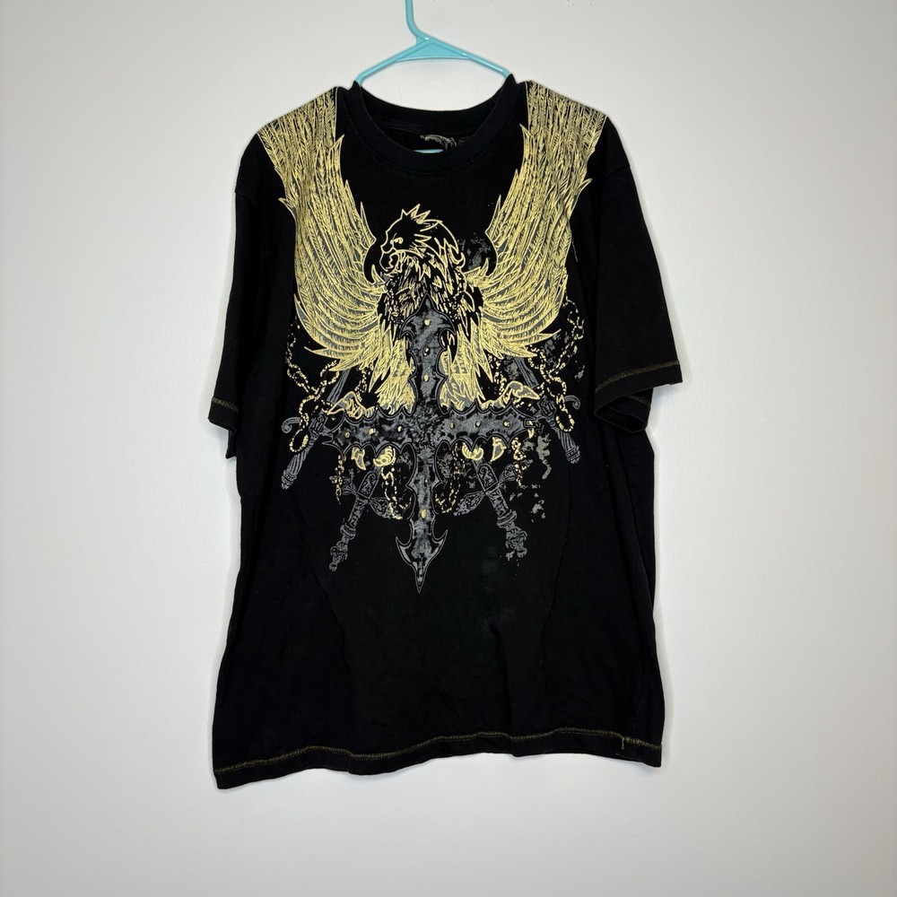 Vintage Evolution In Design Mens Shirt XXL Streetwear Skater Hip Hop Grunge Y2K