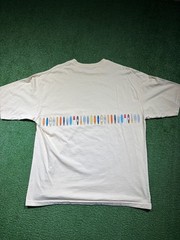 Vintage 90s Ron Jon Surf Shop wrap around Multi Surfboard made in USA T-Shirt