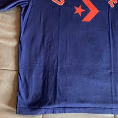 Converse Blue & Orange T-Shirt Size Medium Made In Italy