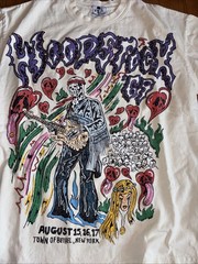 192 Warren Lotas Woodstock Peace White Tee Shirt Men’s – Size XL Flaw