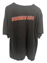 Vintage 90s Gunsmith Cats Anime Promo Fashion Victim T-Shirt Mens XL Black