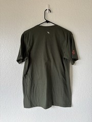 T-shirt with image of San Jose, Olive Green color Size L NWOT
