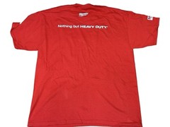 Milwaukee Tools Nothing But Heavy Duty Red T-Shirt Short Sleeve M12 18 NEW XL