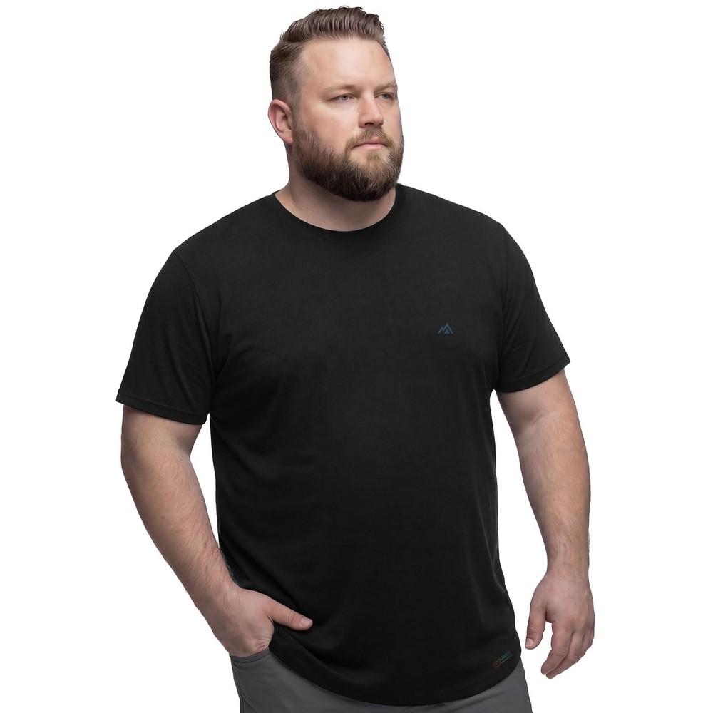 Big and Tall Ultra Soft Viscose Loose Fit Plain T-Shirts Cooling Lightweight …