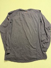 Ariat Mens Henley Shirt Large Tall Navy Blue FR Work Crew 47