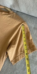 Shaka Wear S Tan Y2K Streetwear T Shirt Hip Hop Skate Super Maxi Heavy