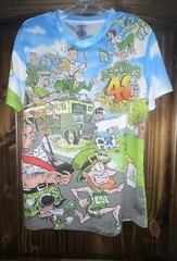 McGuire’s Irish Pub Graphic T-Shirt L ST. Patrick’s Day 5kRun 40th Anniversary