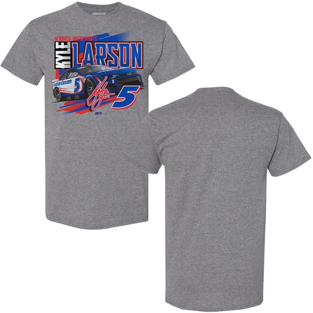 CHECKERED FLAG SPORTS KYLE LARSON #5 HENDRICK CARS NASCAR PIT ROAD T SHIRT K0705