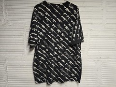 VTG Y2K Rogue Status Rob Dyrdek Gun Show Machine Gun All Over Print T-Shirt XL