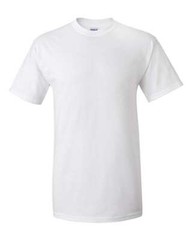 GILDAN Men’s Short Sleeve Ultra Cotton Crew Neck T-Shirt G-2000