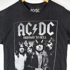 AC/DC Highway To Hell Black Size XL T-Shirt Metal Band Music Rock