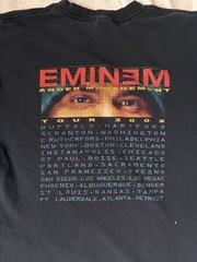 Vintage 2000s Eminem t-shirt M/L Marshall Mathers LP Rap shirt Family Values