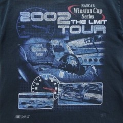 Checkered Flag Sports T-Shirt L Nascar Winston Cup Series 2002 The Limit Tour