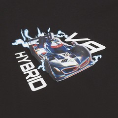 PUMA Bmw M Motorsport Car Graphic Crew Neck Short Sleeve T-Shirt Mens Black Casu