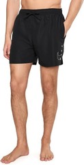 Nike Men’s Breaker Swoosh Break 5″ Brief Lined Volley – Black – Large