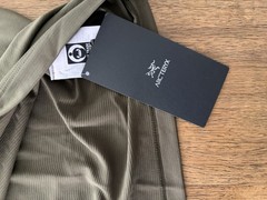 Arc’teryx Cormac Arc’Bird Logo T-Shirt In Tatsu Heather/stone Green- Xs