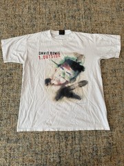 Vintage David Bowie Outside Band Tour Tee Shirt 90s Size Large