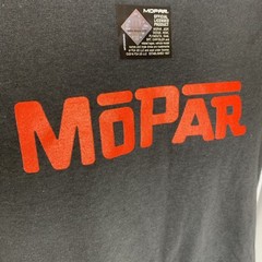 Black T-Shirt w/ Red Mopar Emblem / Logo (Licensed)