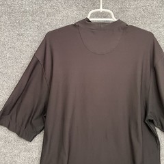 Nike Golf Shirt Mens Sz L Black Crewneck Vintage Y2K Short Sleeve