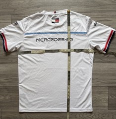 2022 MERCEDES-BENZ FORMULA E TEAM WHITE T-SHIRT OFFICIAL LICENSED PRODUCT Size M