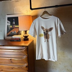 Vintage 90s Taco Bell Chihuahua Dog T-Shirt Yo Quiero Size L White