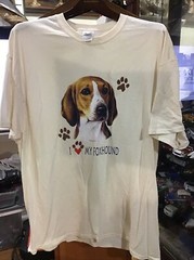 I LOVE MY FOXHOUND DOG T-SHIRT. XL Cotton T-Shirt. B147