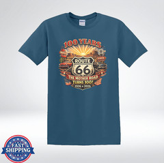 Route 66 100th Anniversary Classic American Highway T-Shirt