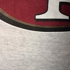 Vintage 1996 SF 49ers NFL Football T Shirt XL USA Made True Fan Single Stitch
